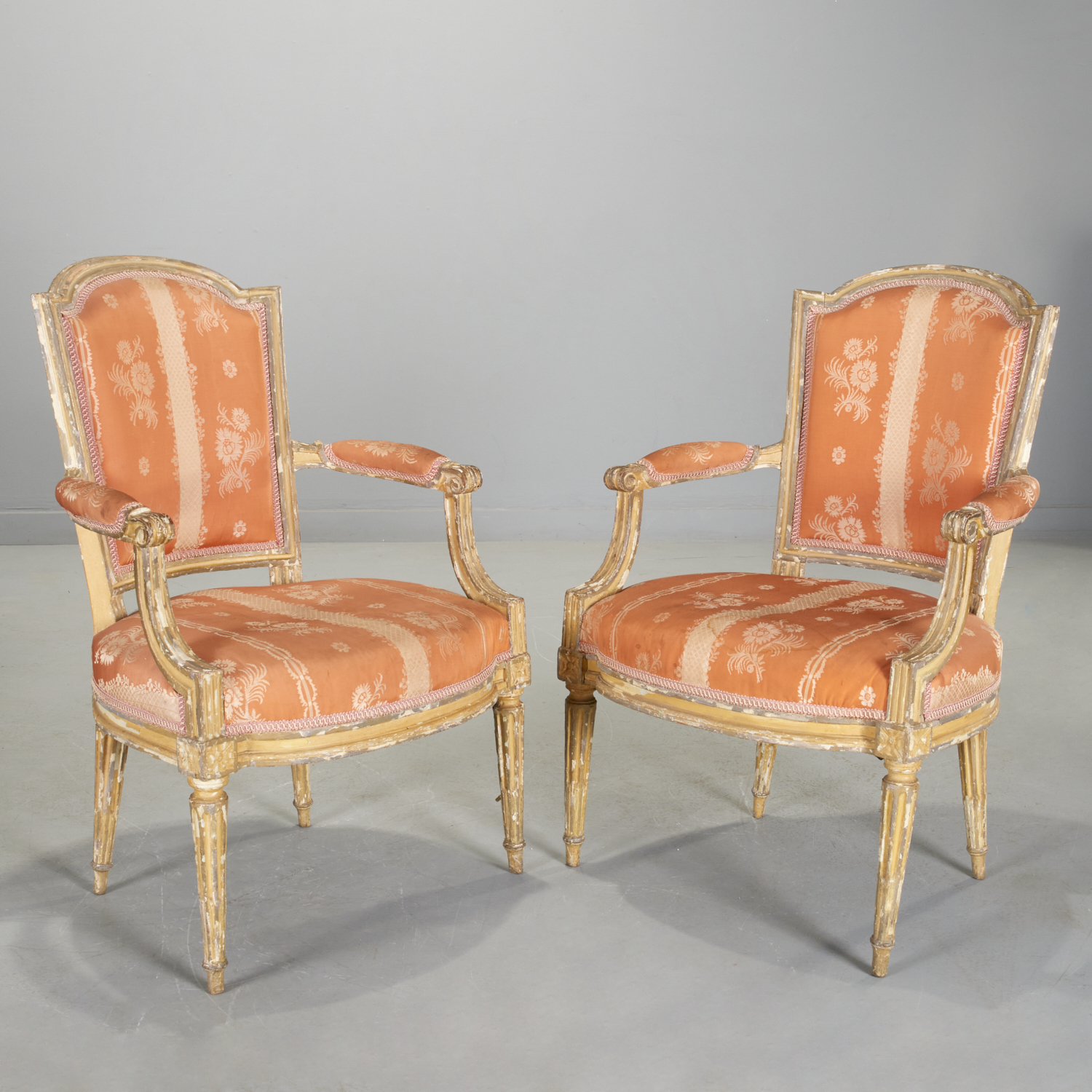 PAIR ANTIQUE LOUIS XVI STYLE