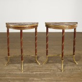 PAIR ANTIQUE LOUIS XVI STYLE D