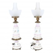PAIR ANTIQUE VICTORIAN HAND PA
