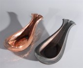 Pair Antique Yoni Hindi Copper