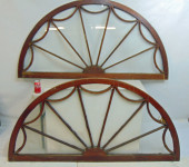 PAIR ARCHITECTURAL DEMI LUNE W