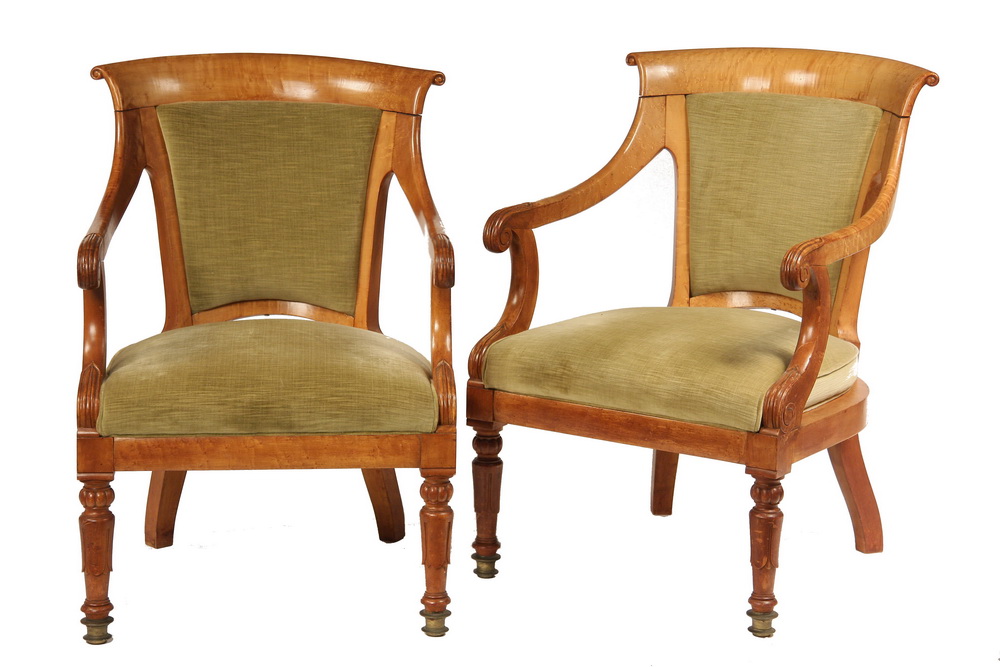 PAIR ARMCHAIRS - Pair of