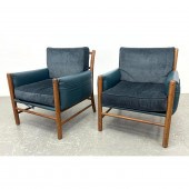 Pair Arne Norell Style Lounge