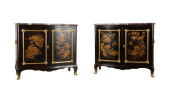 PAIR ARTHUR BRETT MARBLE TOP C