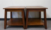 PAIR ARTS AND CRAFTS STYLE FRU