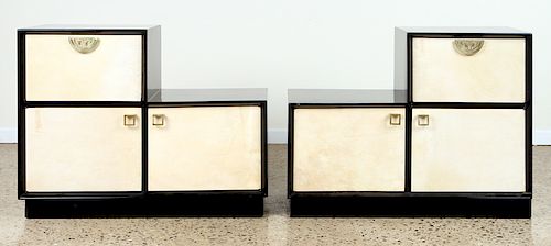 PAIR ASYMMETRIC CABINET MANNER