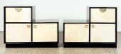 PAIR ASYMMETRIC CABINET MANNER