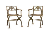 PAIR ATTRIB. W.A. SNOW CAST IR