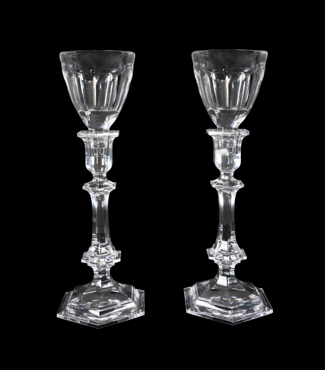 PAIR BACCARAT BY STARCK