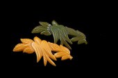 PAIR BAKELITE BUTTERSCOTCH AND