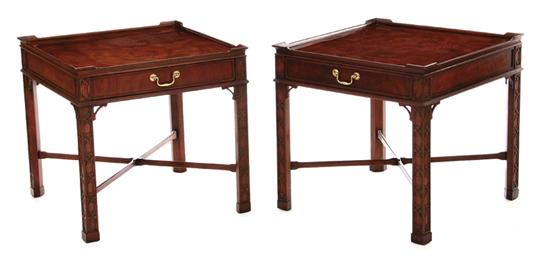 Pair Baker Furniture Co Chinese