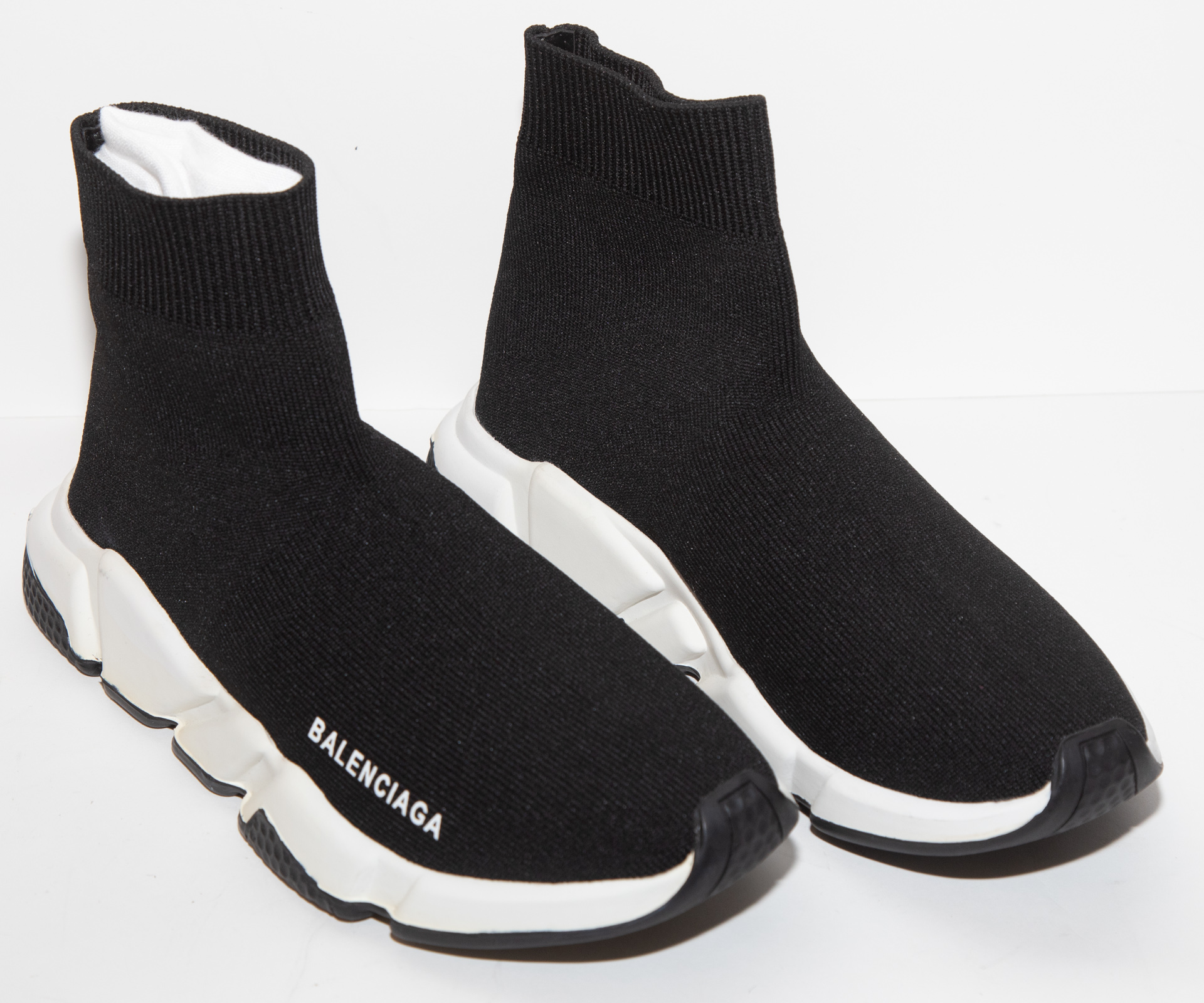 PAIR BALENCIAGA BLACK SPEED SNEAKER