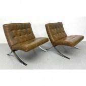 Pair Barcelona Style Armless L