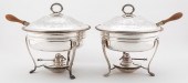 PAIR, BARKER BROS SILVERPLATE