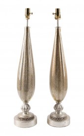 PAIR BAROVIER & TOSO STYLE MUR