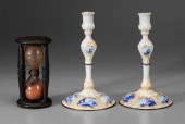 Pair Battersea Type Candlestic