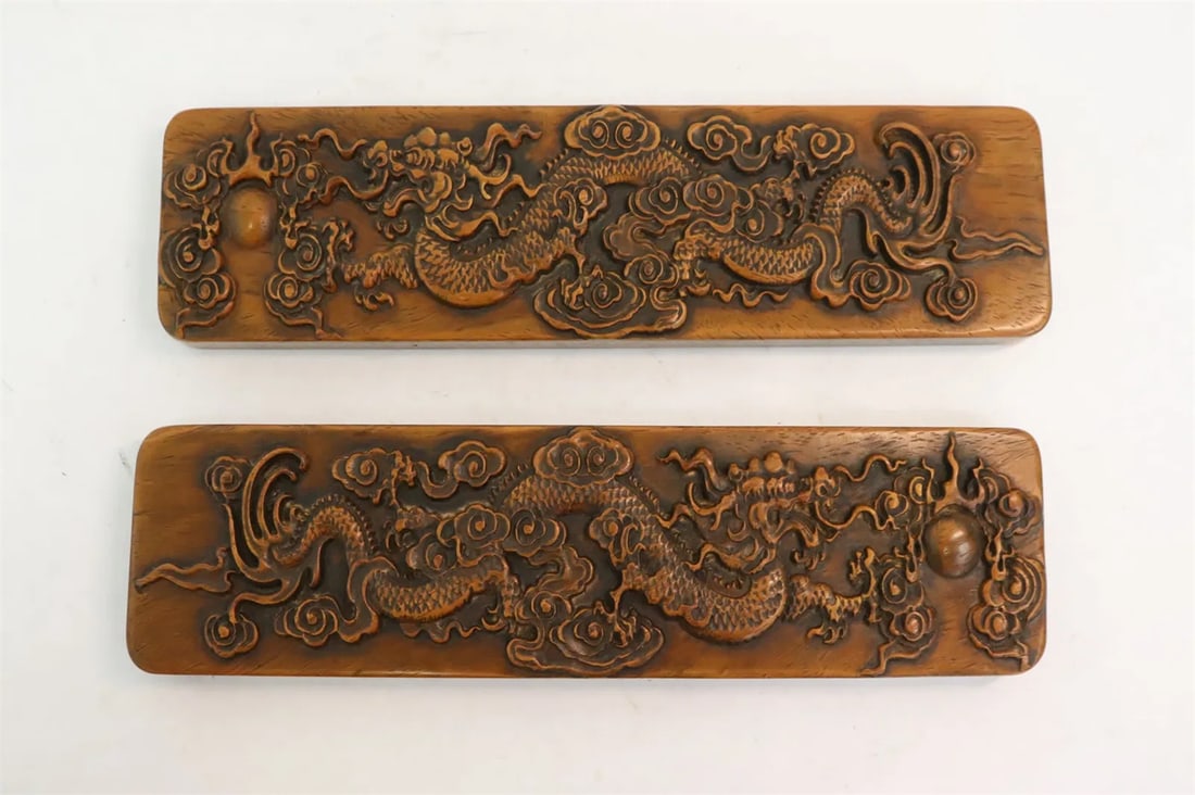 PAIR BEAUTIFUL CHINESE  HUANGHUALI