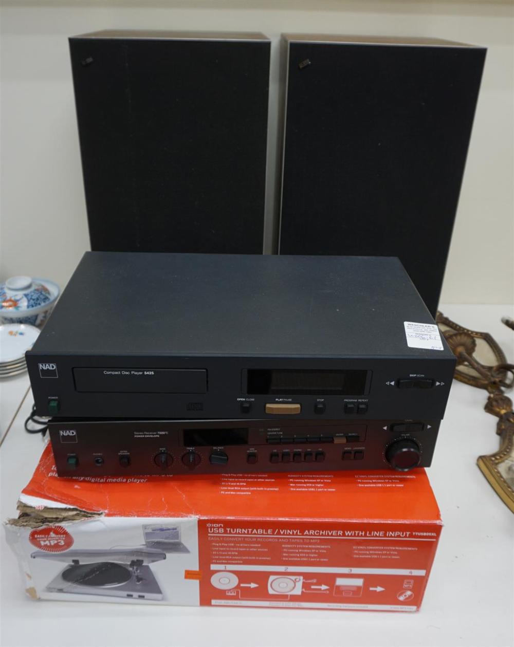 PAIR BEOVOX 4703 SPEAKERS, NAD