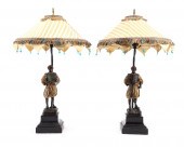 PAIR BERGMAN STYLE ORIENTALIST