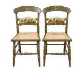PAIR BICENTENNIAL CHAIRS<br>Pa