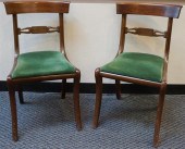 PAIR BIGGS CLASSICAL STYLE MAH