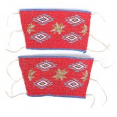 PAIR BLACKFOOT NATIVE AMERICAN