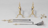 Pair Boston Federal Brass Andi