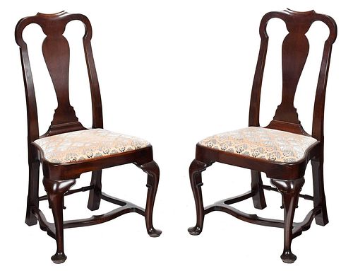 PAIR BOSTON QUEEN ANNE STYLE