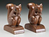 Pair Brasstown squirrel booken