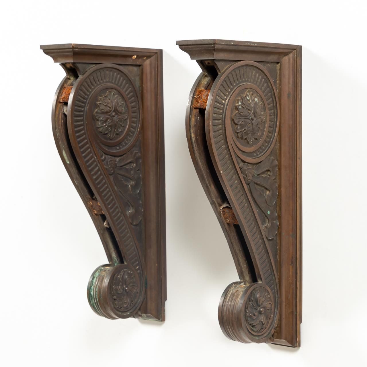 PAIR, BRONZE BEAUX ARTS