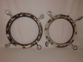 PAIR BRONZE PORTHOLESPair of a