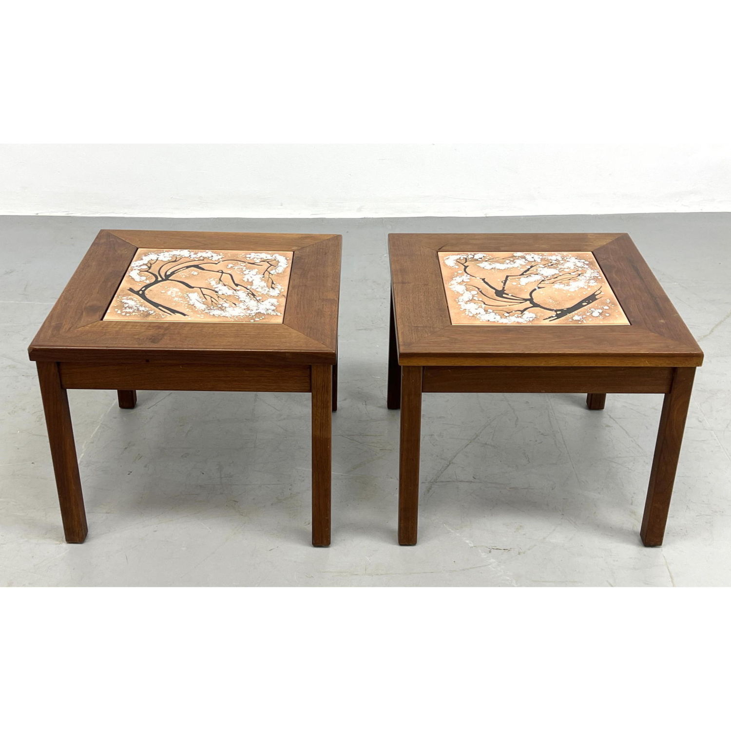 Pair BROWN - SALTMAN Walnut