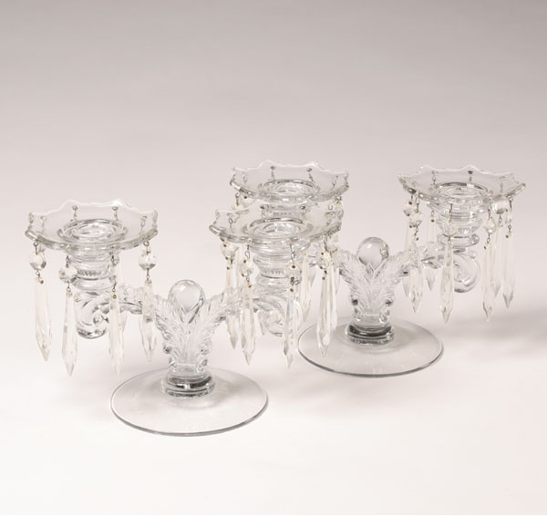 Pair Cambridge Martha double candle