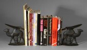 Pair camel foot rests, 14 book
