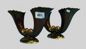 Pair Carltonware Rouge Royale