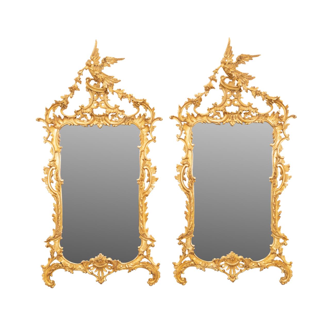 PAIR CARVER'S GUILD "CHIPPENDALE"