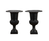 PAIR CAST IRON CAMPAGNA FORM G