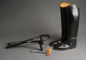 PAIR CAVALLO LEATHER DRESSAGE