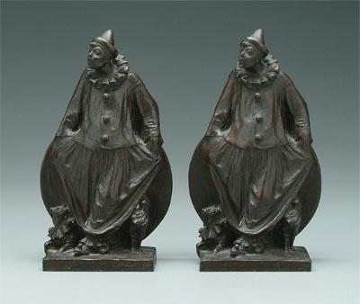 Pair Charles Humphriss bronze