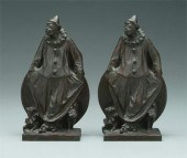 Pair Charles Humphriss bronze