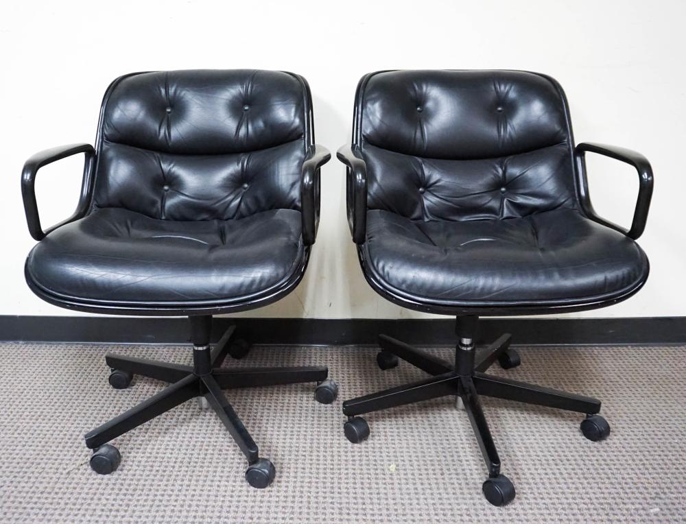 PAIR CHARLES POLLACK FOR KNOLL