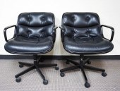 PAIR CHARLES POLLACK FOR KNOLL