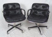 PAIR CHARLES POLLACK FOR KNOLL