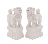PAIR, CHINESE BLANC DE CHINE G
