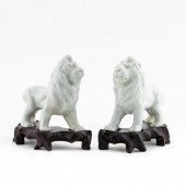 PAIR, CHINESE BLANC DE CHINE O