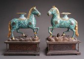 PAIR CHINESE CLOISONNé ENAMEL