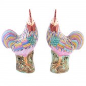 PAIR CHINESE EXPORT FAMILLE RO