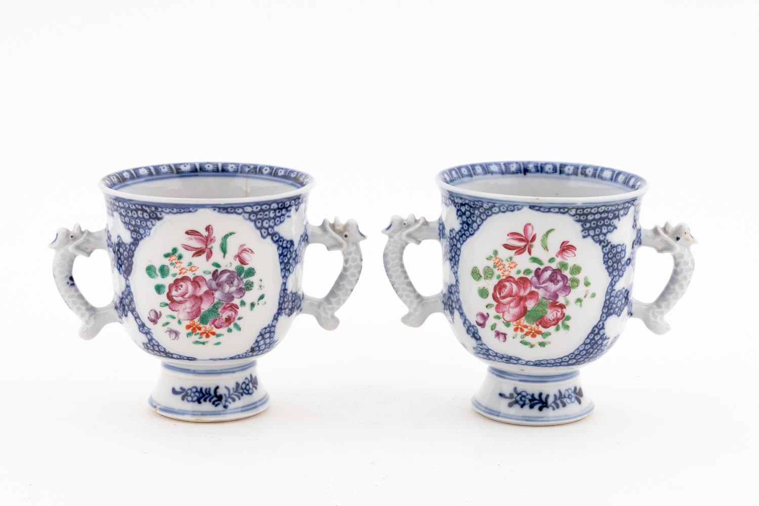 PAIR, CHINESE EXPORT PORCELAIN