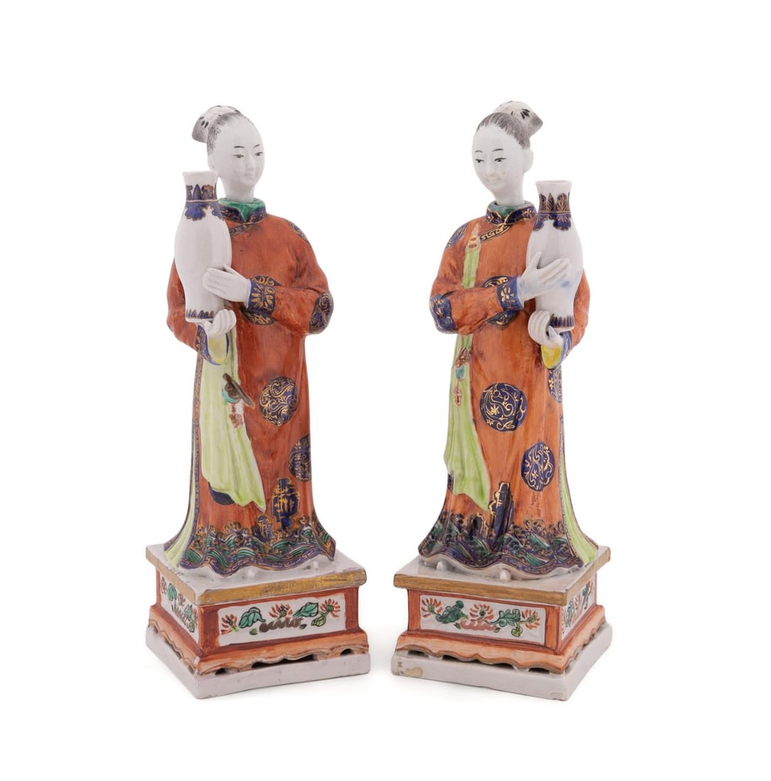 PAIR, CHINESE EXPORT PORCELAIN