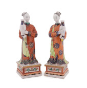 PAIR, CHINESE EXPORT PORCELAIN